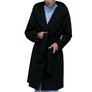 ZARA Soft Hooded Coat